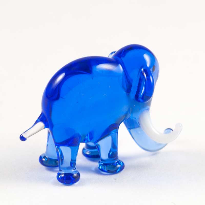 Синий слоник Миниатюрные