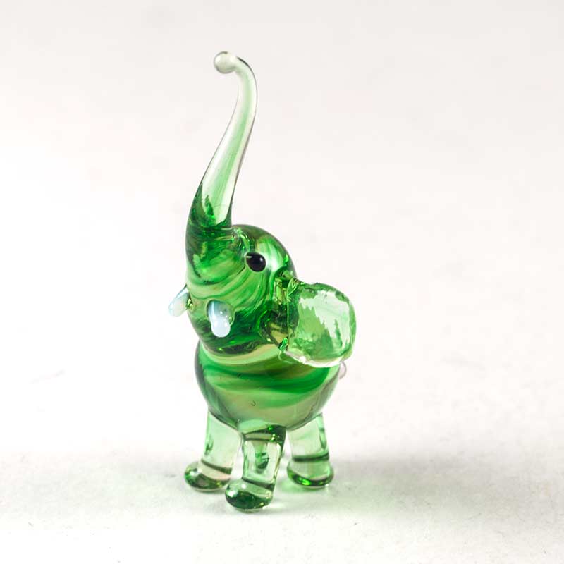 Слон зелененький Миниатюрные