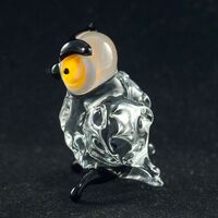 Фигурка Сова прозрачная высотой1 5 см