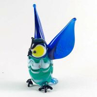 Стеклянная фигурка Сова