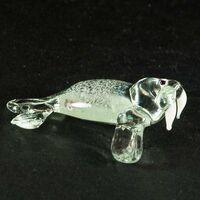 Фигурка морж прозрачный Животные