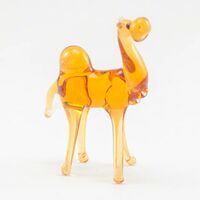 Cтеклянная фигурка Верблюд высотой 5 см Животные