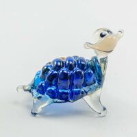 Веселая синяя черепаха Рептилии