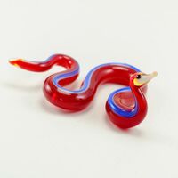 Фигурка змея красная Рептилии