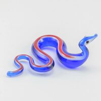 Фигурка змея синяя Рептилии