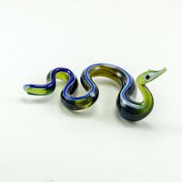 Фигурка змея зеленая Рептилии
