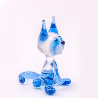 Котик сиамский с синими ушками