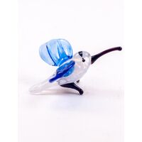 Колибри синяя мини фигурка