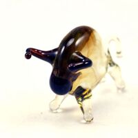 Фигурка стеклянная Бык