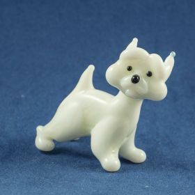 Йорк терьер стеклянная фигурка высотой 4 см Собаки