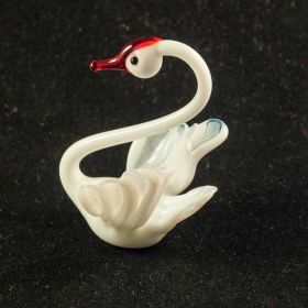 Белый лебедь фигурка Птицы 
