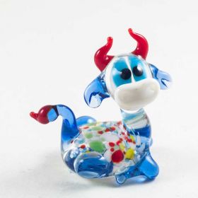 Коровка лежит, высота 4 см Животные