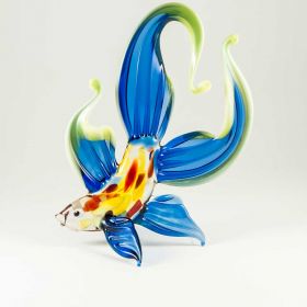 Рыба синяя высотой 11 см Рыбы