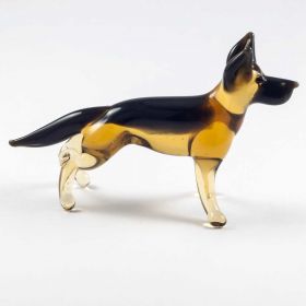 Немецкая овчарка  высотой 5 см Собаки