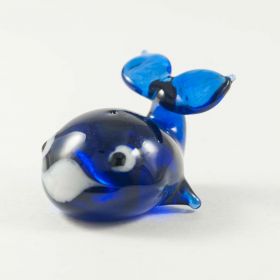 Кит стеклянная фигурка высотой 4 см Рыбы