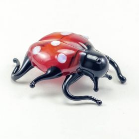 Божья коровка красная 4 см Насекомые