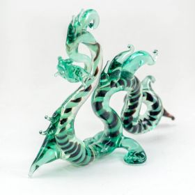 Дракон фигурка стеклянная высотой 9 см Животные