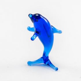 Дельфин фигурка из стекла Миниатюрные