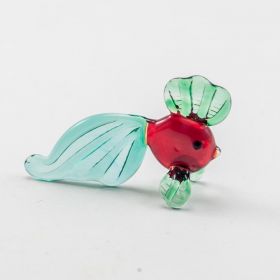 Фигурка рыбка зеленая Миниатюрные