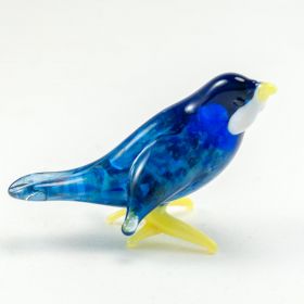 Стеклянная фигурка птица Майна Птицы 