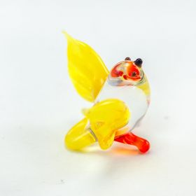 Канарейка фигурка мини высотой 2 см Миниатюрные