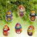 Деревянные игрушки  Русские матрешки Игрушки на елку