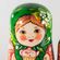 Матрешка Вера с самоваром Матрешки