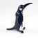Пингвин черный фигурка из стекла Птицы 