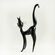 Фигурка черного кота Коты