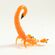 Скорпион стеклянный оранжевый Насекомые