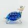 Веселая синяя черепаха Рептилии