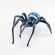 Паук большой фигурка стеклянная длиной 12,5 см Насекомые