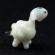 Овечка мини фигурка из стекла высотой 1,5 см Миниатюрные