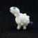 Овечка мини фигурка из стекла высотой 1,5 см Миниатюрные